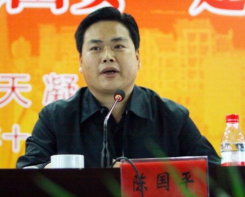 市委两新工委副书记,市委组织部组织处处长陈国平讲话